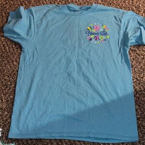 Kids Blue 'Blessed Girl' Graphic Tee